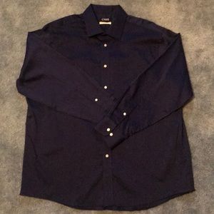 Chaps navy dress shirt
